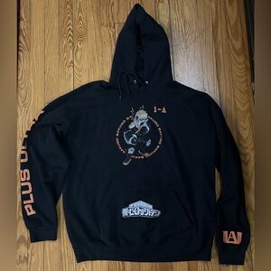 My Hero Academia Katsuki Bakugo Hoodie in Black- Size XL